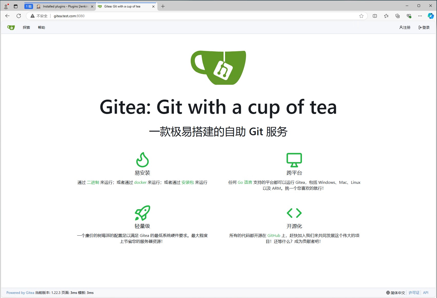 k8s devops gitea index